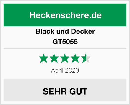 Black und Decker GT5055 Test